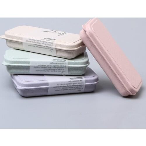 3PCS/set Portable Folding Tableware Set for Outdoor Childrens Tableware Chopsticks Spoon Travel Tableware Set