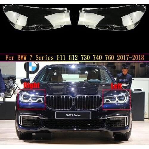 Car Headlamp Lens For BMW 7 Series G11 G12 730 740 760 2017 2018 Car Headlight Headlamp Lens Auto Shell Cover