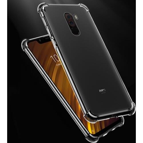 Cool Shockproof Clear Soft Case For Xiaomi Mi 8 A2 Lite A1 Mix 3 2S Mi6 6X 5X Play Silicone Cover For Xiaomi Pocophone F1 Mi8 SE