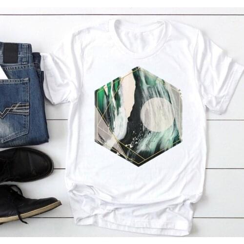 Women Short Sleeve 90s Printing New Cute Fashion Cartoon Summer Lady Print Tee Graphic T Top Female Tshirts Clothes T-Shirt