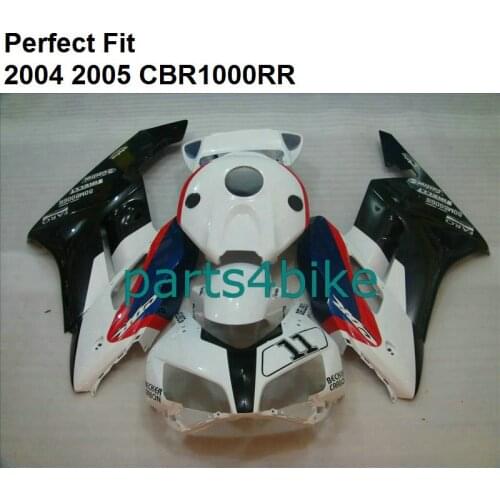 Classic white black Hot sale fairings for Honda CBR 1000RR 04 05 fairing kit motorcycle parts cbr1000rr 2004 2005 NZ24