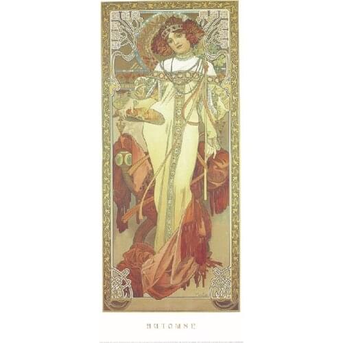 Classical palace wall decor art painting picture Women painting elegant lady art painting print on canvas