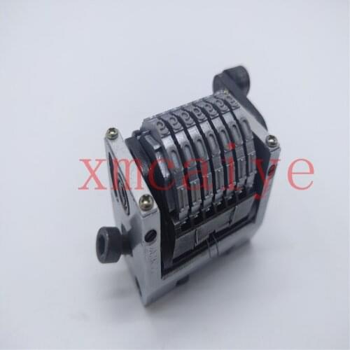Hamada 7 Digits Horizontal Numbering Machine Clockwise Jump Mode 9.0.1.2.3.4.5