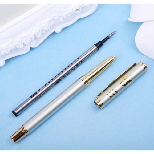 0.5mm Metal Roller Ball Pen Luxury Ballpoint Pens Business Office Supply Write
