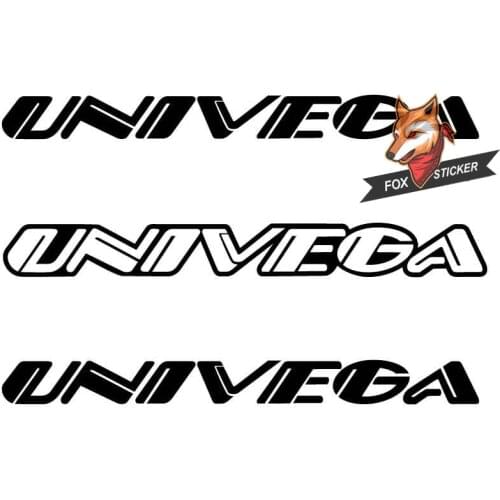 Bicycle frame stickers road bike mountain bike MTB Track bike TT bike cycle decal reflective stickers for UNIVEGA stickers