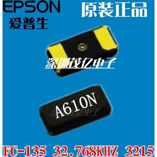 Original FC-135 32.768K passive crystal 3215 32.768Khz Epson patch 2 feet crystal