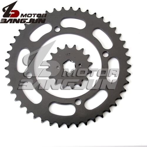 For Yamaha XV125/250 Wheel Gear Motorcycle Front & Rear Sprocket Geartransmission