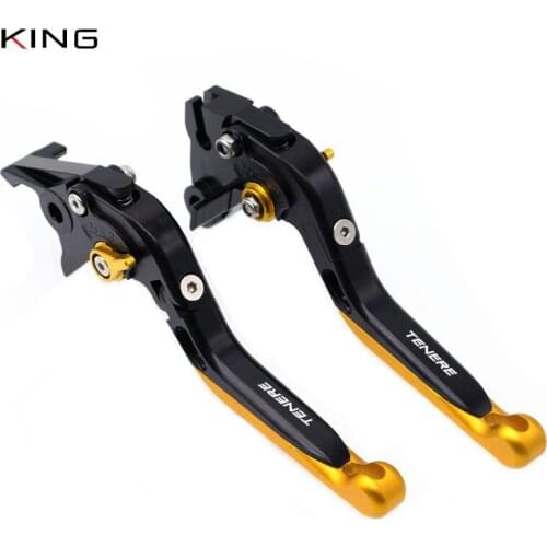 Fit XT660Z 2008-2015 Clutch Levers For YAMAHA XT 660 Z TENERE Folding Extendable Brake Levers