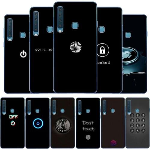 Button Silicone phone case For Samsung A3 A5 A6 A7 A8 A9 plus A10 A20 A30 A40 A50 A70 A80 soft Cover