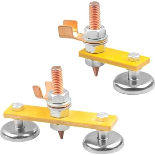 Magnetic Metal Welding Magnet Head Welding Support Ground Clamp Without Tail