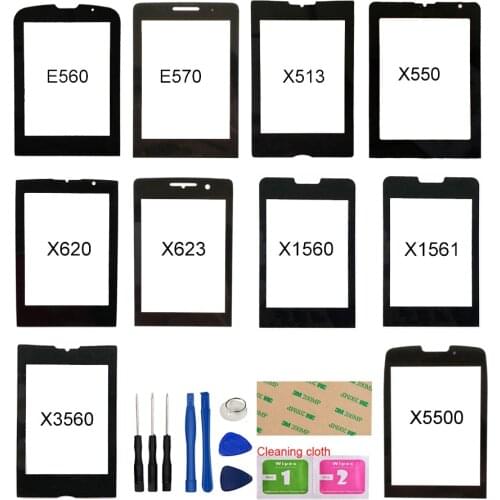 For Philips E560 E570 X513 X550 X620 X623 X1560 X1561 X3560 X5500 Front Outer Glass Panel Cover (No Touch Screen) Repair Parts