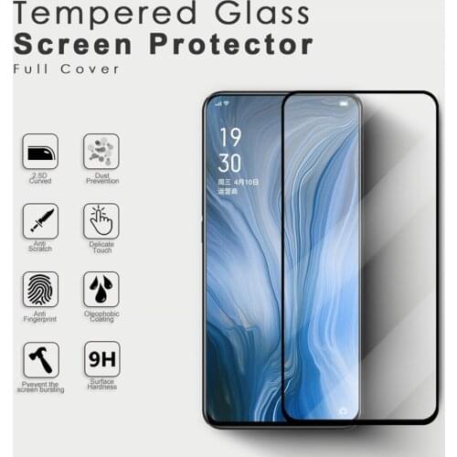 9D Full Cover Protective Glass Tempered Glass for Realme 5 3i 3 2 Pro 1 9H HD Screen Protector for Realme C2 C1