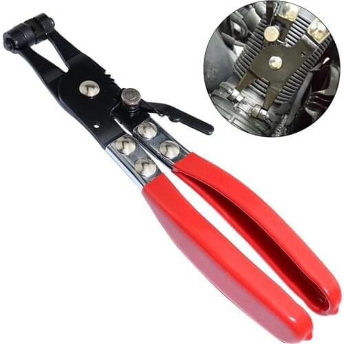 Acheheng Car tool Automotive Hose Clamp Pliers Straight Throat Tube Bundle Clamp Removal Tool Automobile water pipe clamp