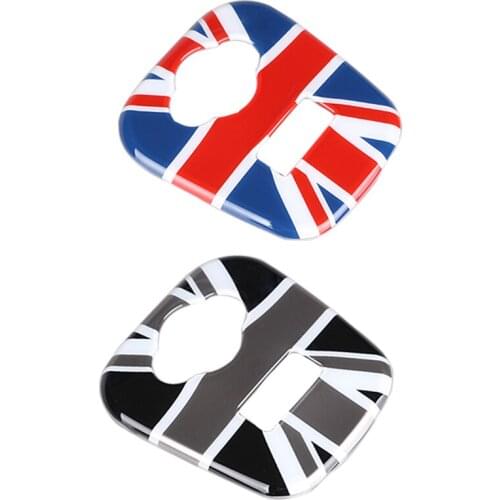 ABS Car cigarette lighter AUX USB center console pannel frame cover sticker for mini cooper F55 car-styling interior decoration