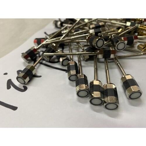 Free shipping 5pcs Violin Bow Screw and Eye, Nickel/Silver Mount 4/4 Violin Parts new Free shipping