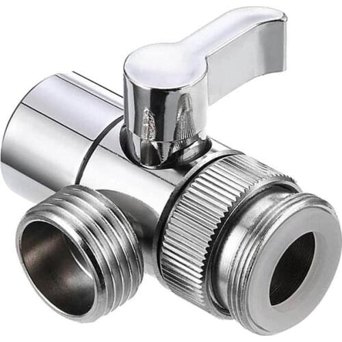 Shower Head Diverter Shower Arm Diverter Valve For Hand Shower Angle Valve Hose Bath Shower Arm Toilet Arm Diverter Valve