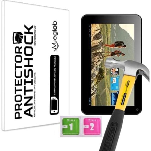 Screen protector Anti-Shock Anti-scratch Anti-Shatter compatible with Tablet Storex eZee Tab 7Q13 L