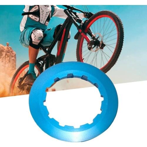 Flywheel Cover Easy to Install Strong Construction Aluminum Alloy Bike Wear-resistant Cassette Cover for Road Bicycle Parts