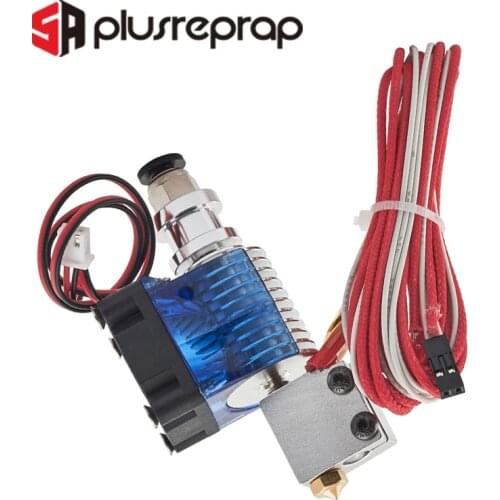 Volcano Print Head Extruder kit J-head Hotend with Cooling Fan Nozzle Heat sink Aluminium block for 3.0mm Filament 3D Printer