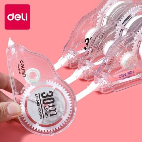 30M Super Long Type Correction Tape Students Exam Test Modify Belt Office Work School Study Home Supplies Dropshipping 8145
