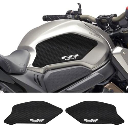 Motorcycle Non-slip Side Fuel Tank Stickers Waterproof Pad Rubber Sticker For HONDA CB650R CB 650 CB650 R 2019 2020 2021