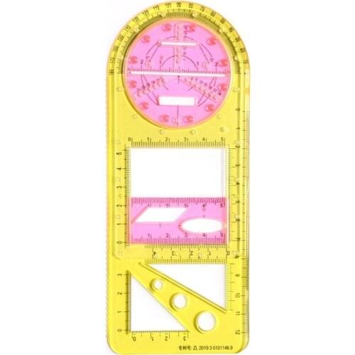Multifunctional Geometric Rulers Measuring Instruments