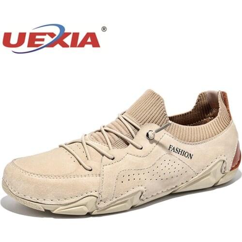 2022 Mens Leather Shoes Luxury Brand Designer Business Loafers Moccasins Fashion Casual Non-Slip Driving Big Size Hot Handmade