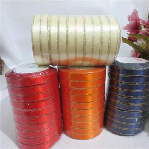 1.2 Cm Wide 250 Yard Polyester Single Side Phnom Penh Ribbon Silk Grosgrain for Baseball Party Christams Decoration 214