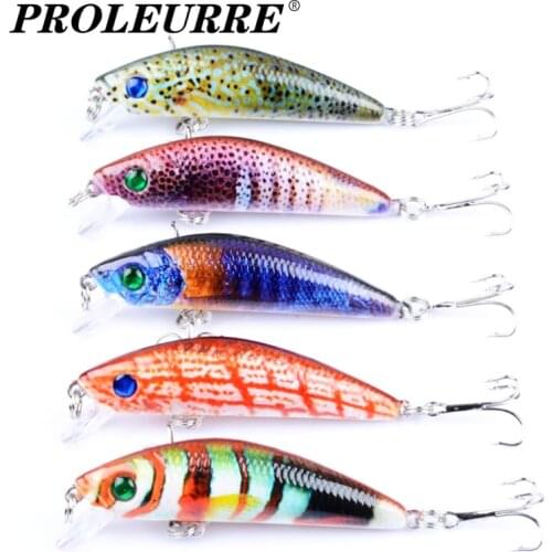 1pcs Floating Minnow Fishing Lures 7cm 8g Artificial Hard Bait Wobblers Jig Crankbait Swimbait Carp Striped Bass Pesca Tackle