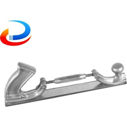 Adjustable Frame Milled Tooth Metal Panel Polishing Curved ToothCar Body Polisher Files Steel File Holder Medium