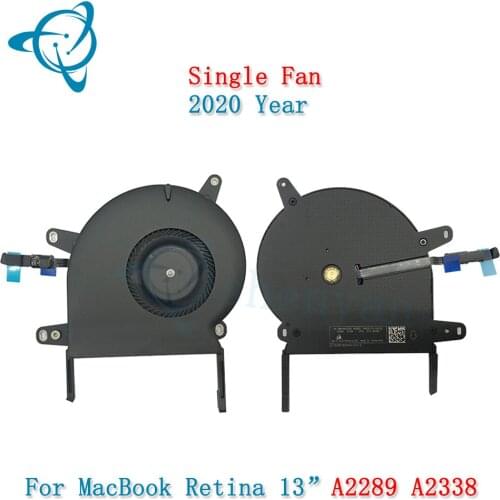 Shenyan Original A2289 A2338 CPU Fan For Macbook Pro Retina 13.3" Cooling Fan Replacement 2020 Year EMC 3456 3578