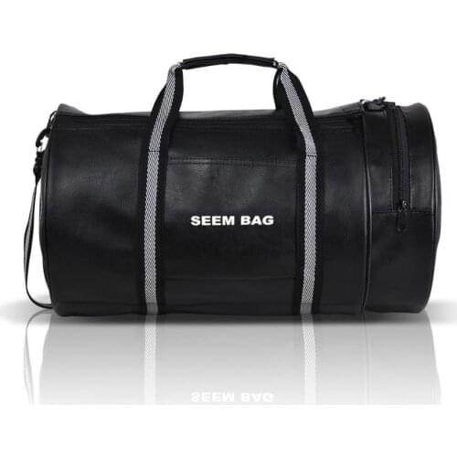 Baboo Seem Cylinder Sports Fitness Bag-Black