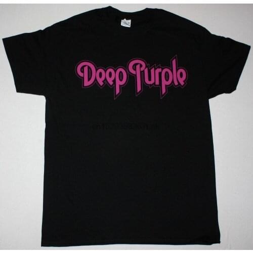 DEEP PURPLE PURPLE LOGO T SHIRT BLACKMORE COVERDALE RAINBOW CLASSIC ROCK