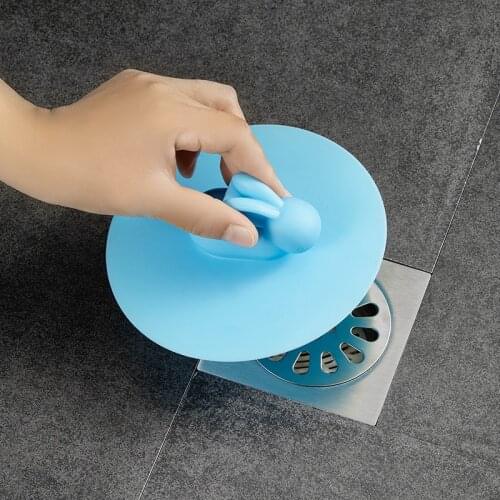 Sewer Smell Removal Sealing Silicone Cover Anti-smell Drain Sealing Cover Floor Drain Covers for Kitchen Bathroom