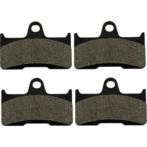Motorcycle Rear Brake Pads for QUADZILLA CUV 500 SxS & RL 500 MKII Buggie & RS5 4WD & RS6 EFI 4WD 10-11 QZ 500 09-11