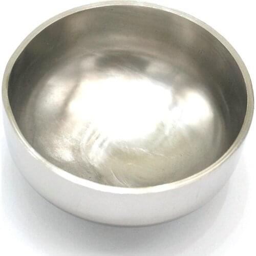 57mm O/D 304 Stainless Steel Hygiene grade Sanitary Welding End Cap Homebrew Pipe Fitting