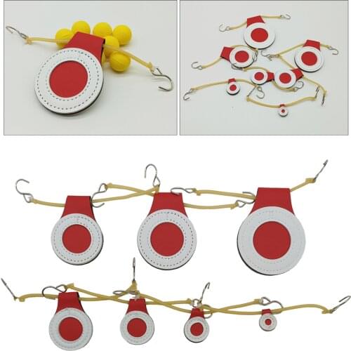 7Pcs Shooting Target Round Slingshot Aim Outdoor Hunting Accessories Blowgun Bow Target Markers