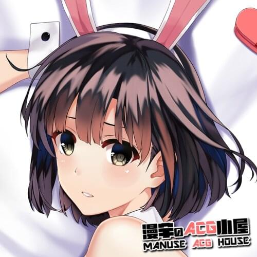 Anime Saekano: How to Raise a Boring Girlfriend Katou Megumi Dakimakura Hugging Body Pillow Case Pillow Cushion Cover Bedding