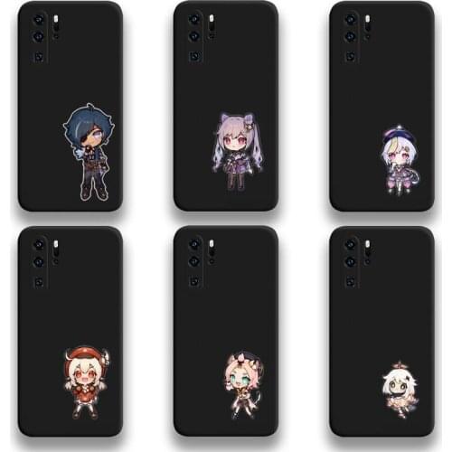 Genshin Impact Video game Phone Case For Huawei P20 P30 P40 lite E Pro Mate 40 30 20 Pro P Smart 2020
