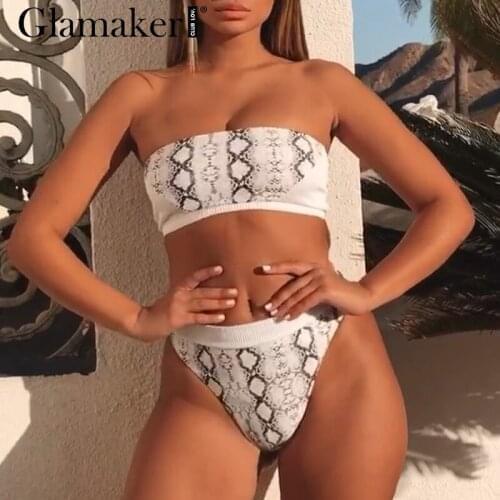 Купальники бандо Glamaker China At AliExpress