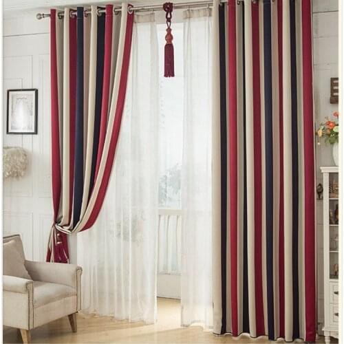 Classic bohemia colorful stripes curtain 100X130cm