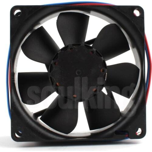 New ebm 8414 NGM 8CM / 8025 24V 60mA 1.4W 2-wire cooling fan