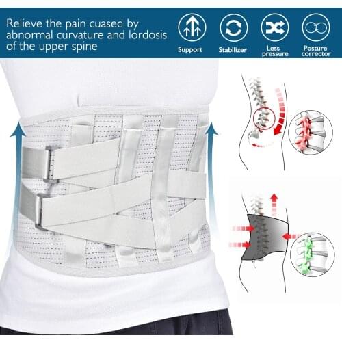 Lumbar Support Belt Disc Herniation Orthopedic Strain Pain Relief Corset for Back Posture Spine Decompression Brace Dropshipping