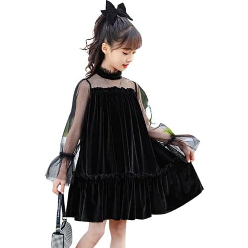 Dress Girl Princess Dresses For Girl Spring Autumn Dress Kids Casual Style Childrens Clothing 6 8 10 12 14