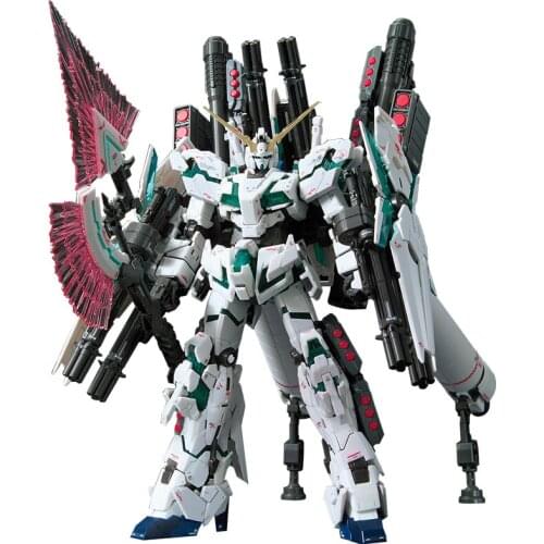 Bandai Gundam Full Armor Unicorn Gundam Full Psycho-frame Prototype Mobile Suit Rx-o Super Value Action Figure Kids Toy Gift