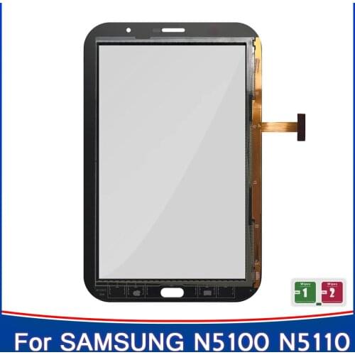 NEW For Samsung Galaxy Note 8.0 N5100 N5110 GT-N5100 GT-N5110 Touch Screen Digitizer Front Glass Sensor Replacement