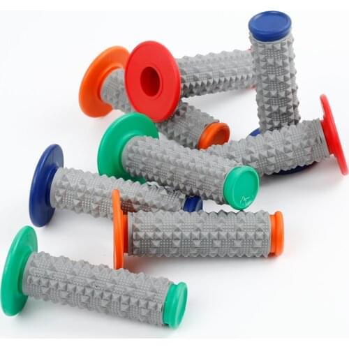 Silica Gel Particles Motorcycle Grip Pitbike Grips for Motorcycle Motocross Pit Bike Handlebars Levers Parts Equipments