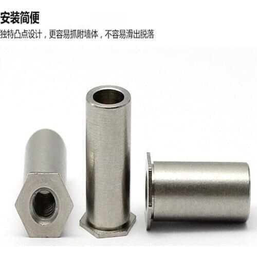 SOA-3.5M3-14 Thru-hole Threaded Standoffs Self Clinching Crossing Crimped Standoff Server Cabinet Rivet Sheet Metal PEM Standard