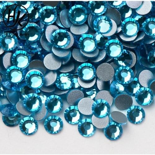 Ss2-ss30 Flat Back Rhinestones/Non Hotfix Rhinestones Crystal Decoration High Quality Crystal Flat Back Rhinestones for Nail Art
