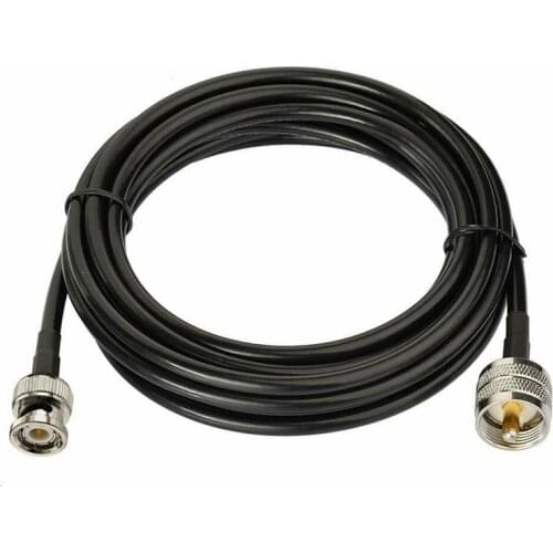 BNC Male To Male UHF Antenna PL259 Extension Cable